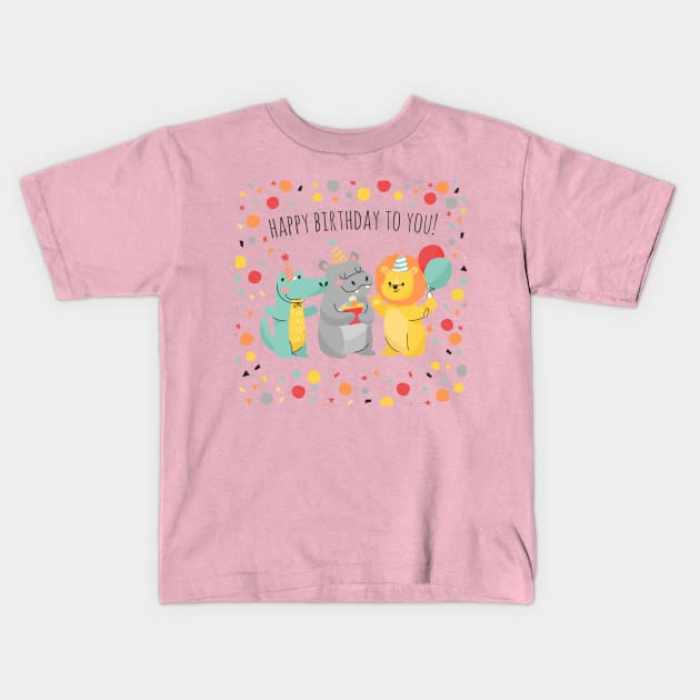 happy birthday to you_2020 Kids T-Shirt by This is store